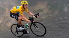 Osel uprostřed cesty! I to je "stará dáma" Tour de France