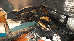 Dvě malé děti uhořely v azylovém bytě