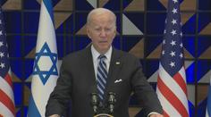 Nejste sami, vzkázal Izraeli americký prezident Biden