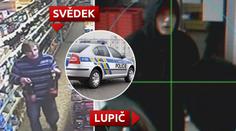 Ozbrojený lupič vyrazil do obchodu se sekerou! Hledá se svědek