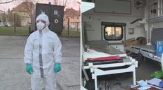 Vojáci z "biologické ochrany" sestavili návod, jak používat ochranné pomůcky