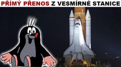 PŘÍMÝ PŘENOS: KRTEČEK už je na vesmírné stanici! Endeavour zaparkoval u ISS…