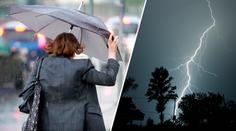 Silné bouřky dorazily do Česka, meteorologové zpřísnili výstrahu