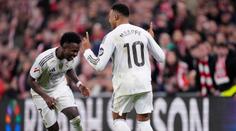 Real si vyšlápl na soupeře Slavie a ukončil sérii bez výhry. Zářil Mbappé