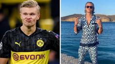 Na hlavní chod zapomněli, vtipkuje Haaland o večeři za 12 milionů