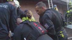 Policisté ukázali, jak vypadal zásah v hořícím alzheimer centru. Škoda je až 70 milionů