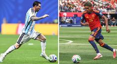 Messi ho jako miminko koupal, teď hrají o zlato. Snímek s Yamalem baví svět