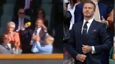 Podavač míčů v královské loži? To byl David Beckham!