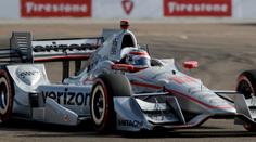 Takhle vidí trať v Long Beach piloti IndyCar Series. VIDEO z helmy