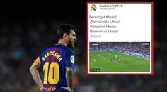 Messi do Realu? Klub ho přivítal na sociální síti! Má to ale háček...