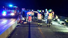 Dálnici D1 uzavřela vážná nehoda! Šest zraněných, jeden těžce