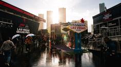 Las Vegas je před závodem F1 pod vodou. Slavné město zasáhly povodně