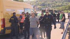 Policejní manévry na Jižní spojce: Zadrželi kradené dodávky z Německa