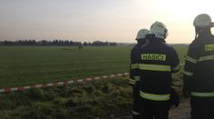 TRAGÉDIE: U Olomouce spadl vrtulník! Pilot nepřežil