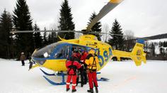 Na sjezdovce v Krkonoších havaroval chlapec (13) na snowboardu. Zasahoval vrtulník