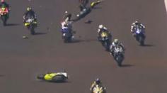 Hrůzné záběry nehody v Brazílii. Motocyklista srazil soupeře, oba zemřeli