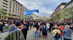 Vládu bez komunistů, SPD a ANO! Na Václavák přišlo protestovat 10 tisíc lidí