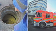 VIDEO: Petardy na silvestra ho zahnaly do kanálu. Pejska zachránili po 9 dnech