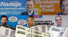 Stát utratí za volby víc než miliardu. Polovinu si rozdělí strany