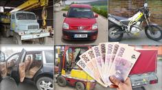 DRAŽBA AUT Z EXEKUCÍ: Porsche, Mercedesy i jeřáb za hubičku!