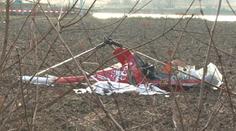 Na letišti v Líních u Plzně se zřítil ultralight