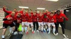 Třetí titul v řadě a 21. celkově. Slavia oslavila výhru ligy před zápasem