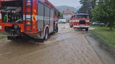 Valašské Klobouky uklízejí po bleskové povodni. Místní se bojí dalších dešťů