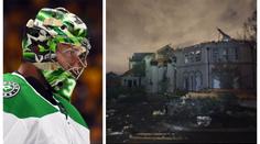 Hvězdu NHL vyhnalo z domu tornádo! Schovali jsme se v koupelně, vypráví