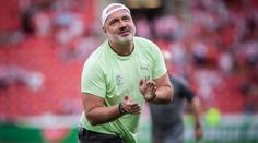 Na tajňačku na hřišti. Trenér Slavie splnil slib a nastoupil v okrese, dal i gól