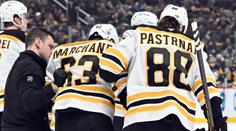 Rána pro Boston. Marchand je zraněný, chybět může několik týdnů
