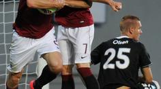 Superstřelec Lafata zničil Malmö! Sparta vydřela vítězství 4:2