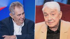 Miloš Zeman se vložil do pohřbu Jiřího Krampola. Je znechucený tahanicemi