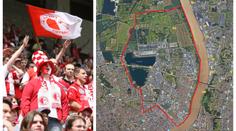 Fanoušci Slavie nesmí na stadion ani do jeho okolí, Francie rozhodla