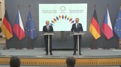 Fiala i Scholz chtějí nižší ceny elektřiny. Česko žádá kapacitu v LNG terminálech