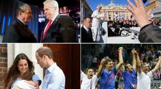 Rok 2013 v OBRAZECH. Připomeňte si nejvýznamnější okamžiky roku
