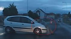 Bizarní příběh s mužem na kapotě je vyřešen, nikoho neobvinili!