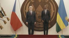 Rwanda může pomoci Evropě řešit problémy s uprchlíky, zemi navštívil Petr Pavel
