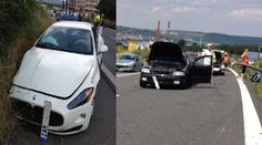 Nehoda za všechny peníze! Takhle dopadla honička Maserati, Ferrari a Bugatti!