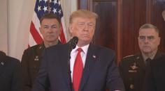 Donald Trump chce po útoku Íránu zavést nové ekonomické sankce