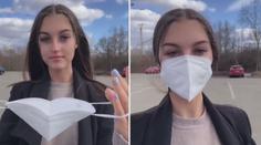 Jednoduchý trik! Respirátor může mít více užití, než byste čekali