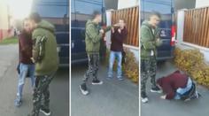 Na zem, líbej nohy! Policie ukázala šílený případ šikany! VIDEO