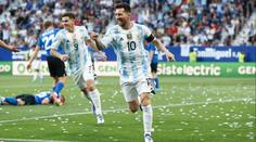 Fantom Messi zničil Estonsko. Soupeři nasázel bůra. Blýskl se i Ronaldo