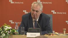 Zeman vyrazil na Zlínsko. Opozice zuří: Převolební agitace SPO!