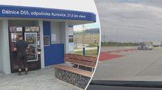 Na dálnici postavili nová odpočívadla! Jsou odolná proti vandalismu