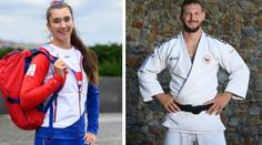 Olympijský vítěz a mistryně světa. Vlajku ponesou Krpálek a Horáčková