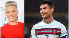 Dobrák Ronaldo se domluvil se zpěvačkou Pink, chtějí pomoci dětem