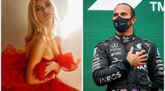 Zesláblý Hamilton našel po covidu novou léčbu, užívá si s modelkou