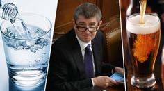 Babiš naděluje: Po pivu chce nižší DPH i na vodu a nealko nápoje