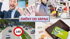 ZMĚNY OD SRPNA: Půjčky za hubičku i zvyšování mezd o tisíce!