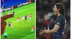 Sledujte Cavaniho! Obrovská frajeřina, takhle hraje superstar